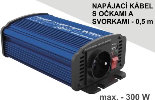 Menič jednosmerného napätia na striedavý prút - 300W