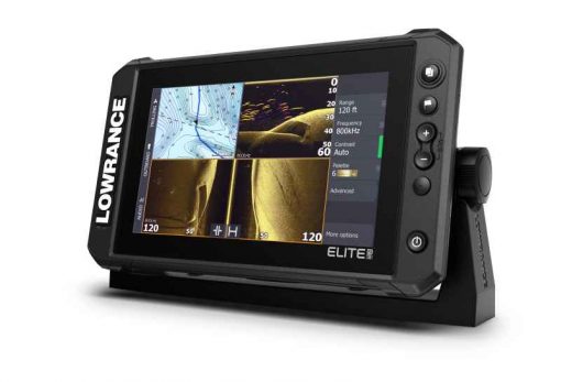 Sonar Lowrance Elite FS™ 9 so sondou Active Imaging 3-v-1